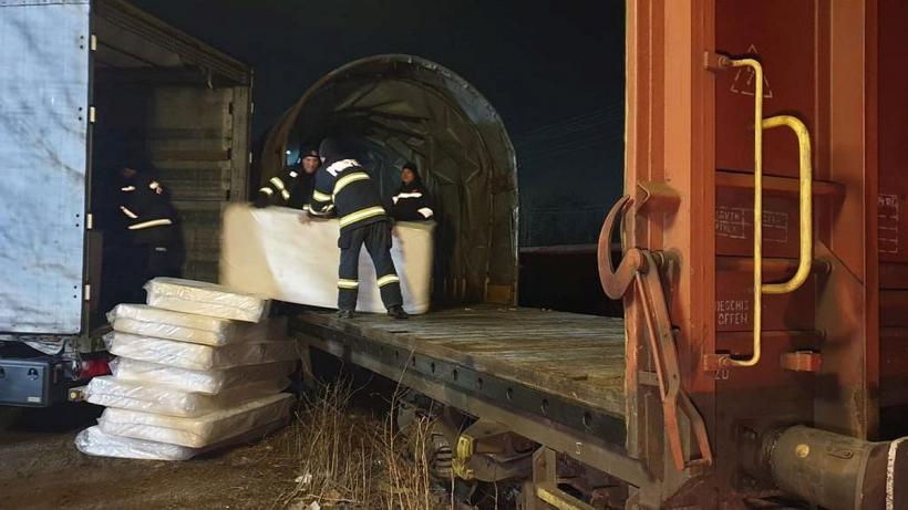 Al doilea tren cu ajutoare pentru Turcia a plecat de la București 18825405