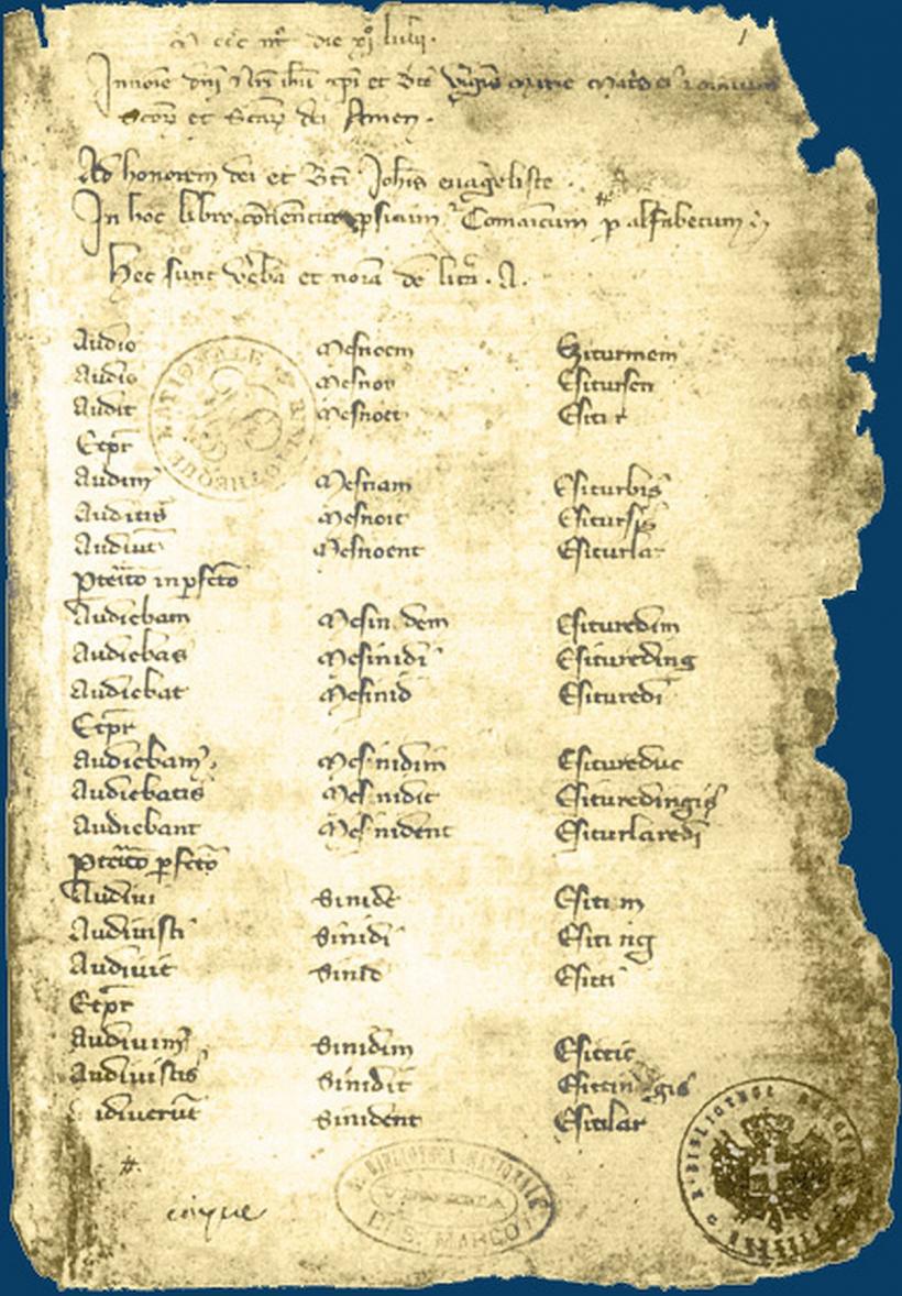 Ce legătură există între Codex Cumanicus și Eminescu