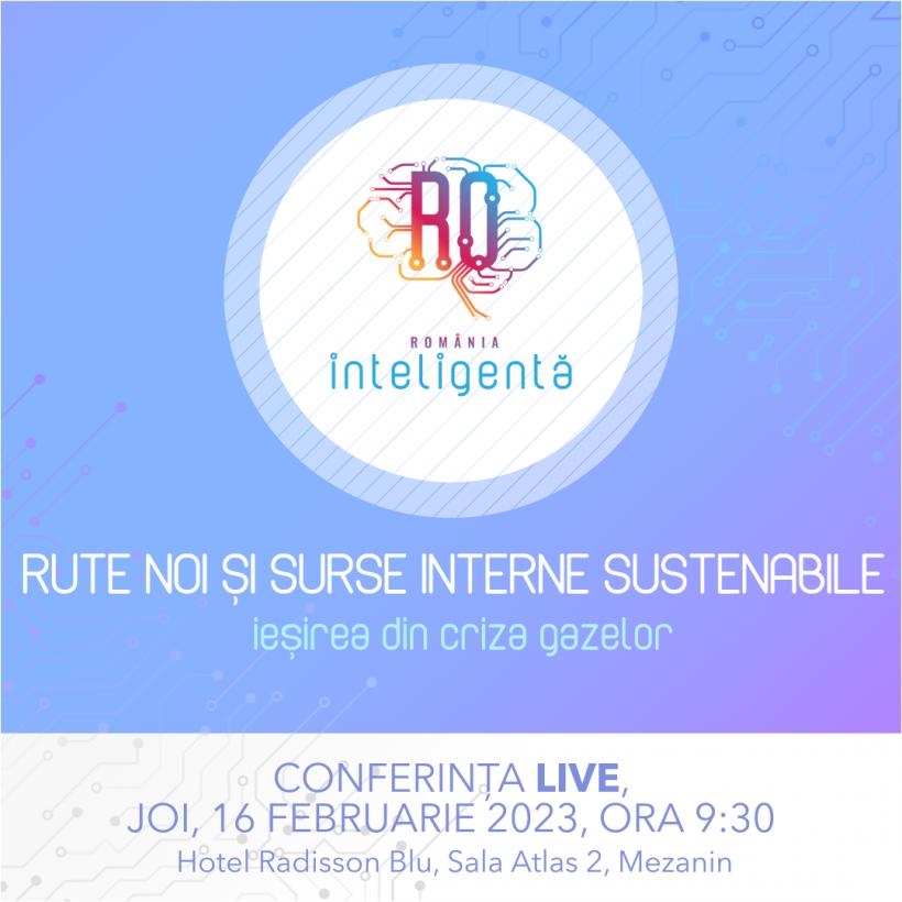 Live: România Inteligentă. Conferinţa Naţională „Rute noi şi resurse sustenabile - ieşirea din criza gazelor” 18825596
