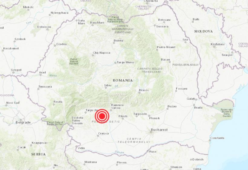 Un nou cutremur puternic în Oltenia. A avut o magnitudine de 5,7