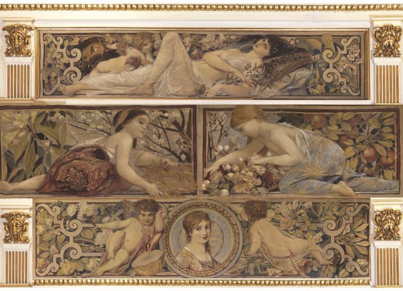 Gustav Klimt, un „golden-boy” care a avut 40 de copii din flori 18825648