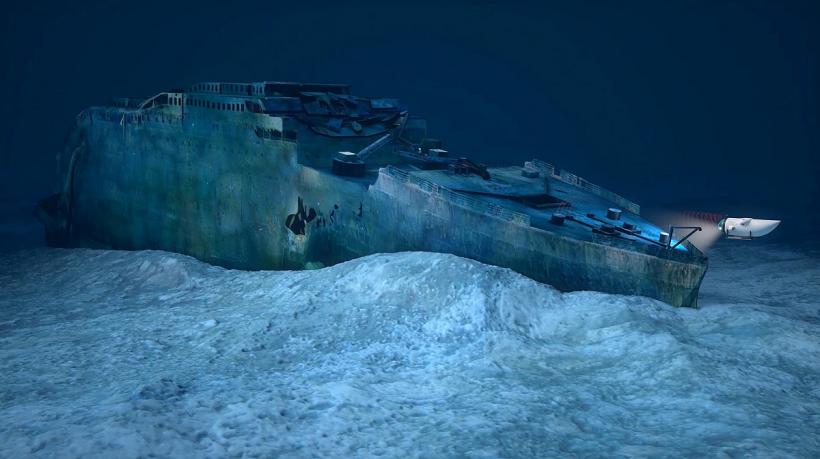 Imagini rare, care arată Titanicul pe fundul Oceanului Atlantic, publicate după zeci de ani 18825867
