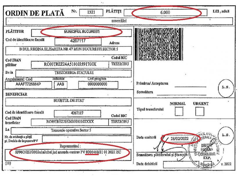 Povestea halucinantă a amenzii pe care Bucureștiul a plătit-o în locul lui Nicușor 18825976
