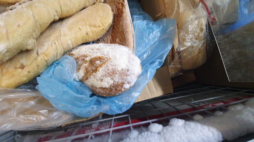Mizerie de nedescris în zona de panificație și la vitrinele de congelare a magazinelor LIDL Delfinariu și Năvodari 18826245