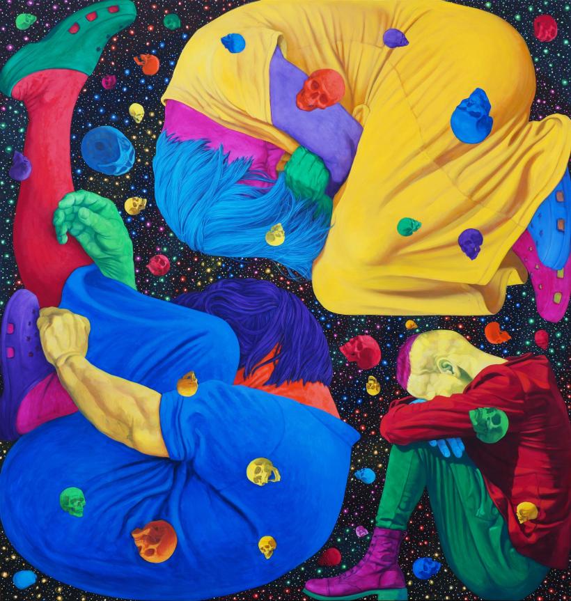 Expoziție eveniment la Muzeul de Artă din Constanța.  Roman Tolici. Aproximări, distorsiuni și limite, într-un vocabular vizual tulburător  18826506