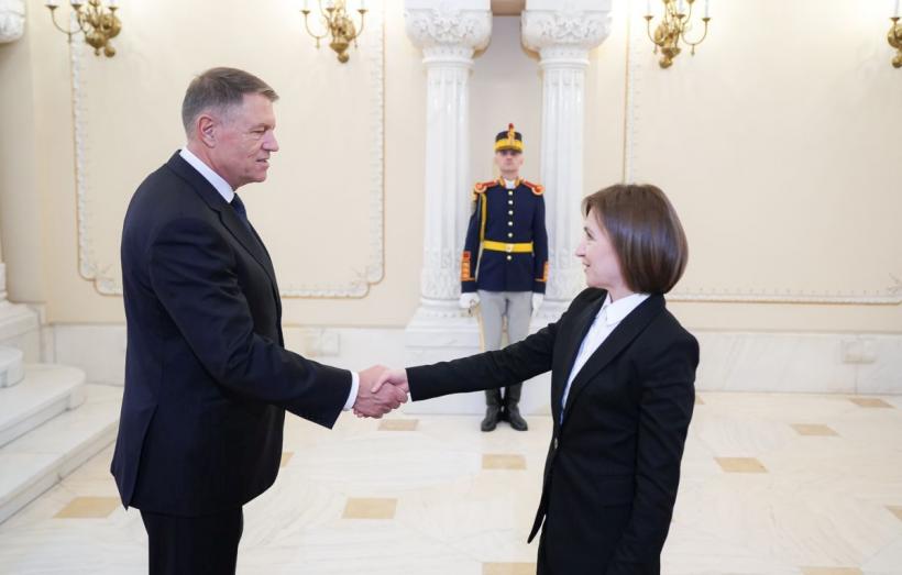 Iohannis, către Maia Sandu: Moldova nu este singură în fața amenințărilor rusești! 18826934