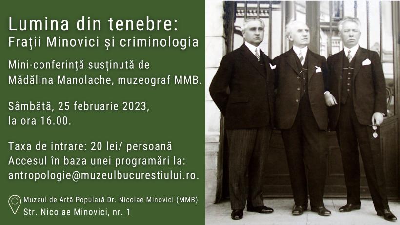 Teme inedite și interesante la conferințele Muzeului Municipiului București