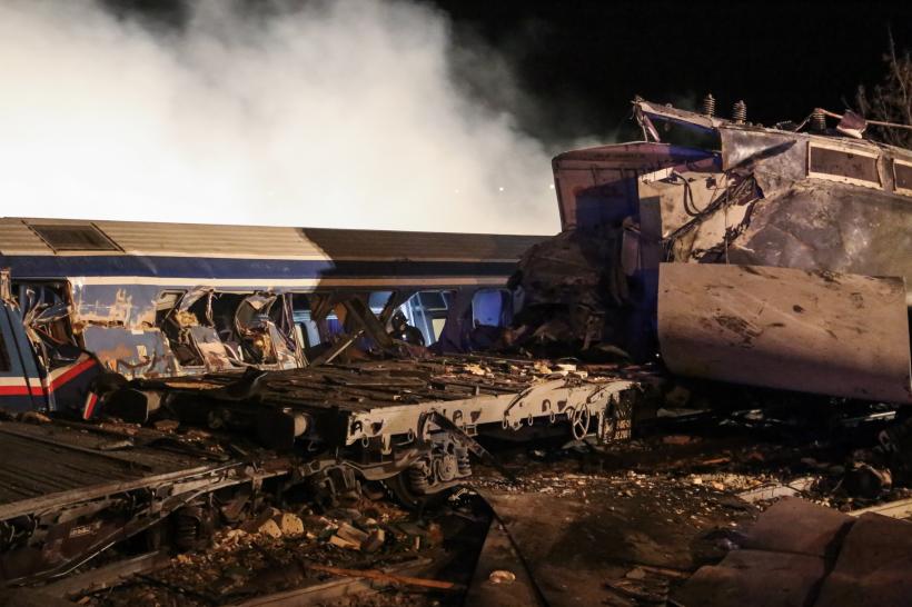 Accident feroviar cu zeci de morți în Grecia!