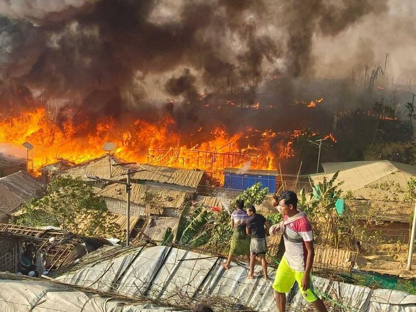 Suspiciuni de sabotaj. Un incendiu uriaș a distrus cea mai mare tabără de refugiați din lume!