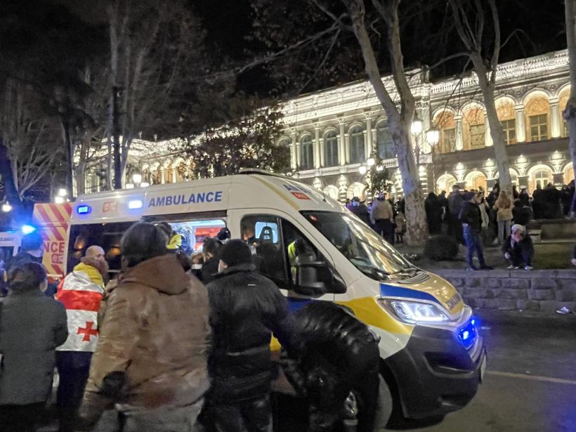 Proteste violente în Georgia  18828795