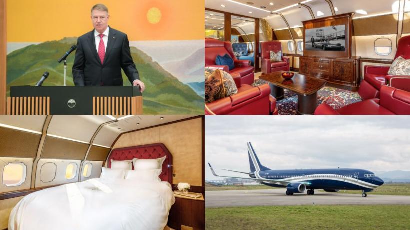 Cum arată avionul VIP cu care Klaus Iohannis a călătorit în Japonia. Cum au reacționat românii după ce văzut imaginile
