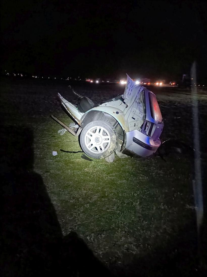 Doi morți după ce trei vehicule s-au izbit pe DN 73, în Brașov 18829164