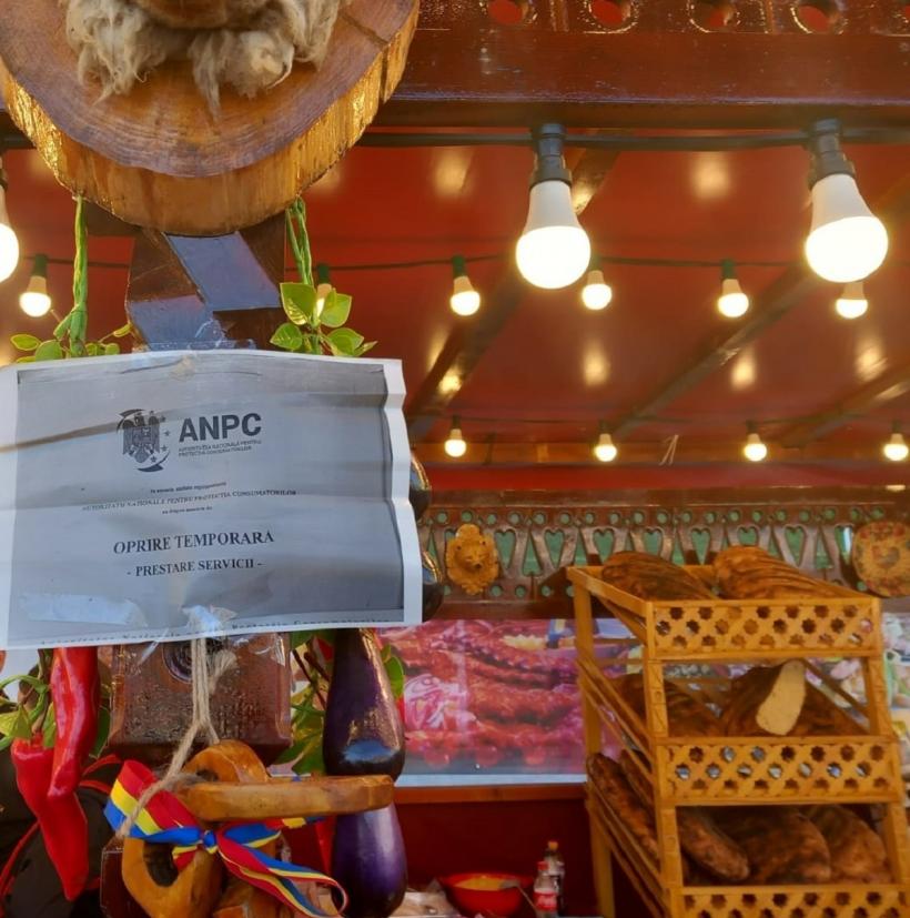 Alertă alimentară! Rugină și mâncare pe jos, la Târgul Mucenicilor din Capitală, închis temporar de inspectorii ANPC 18829012