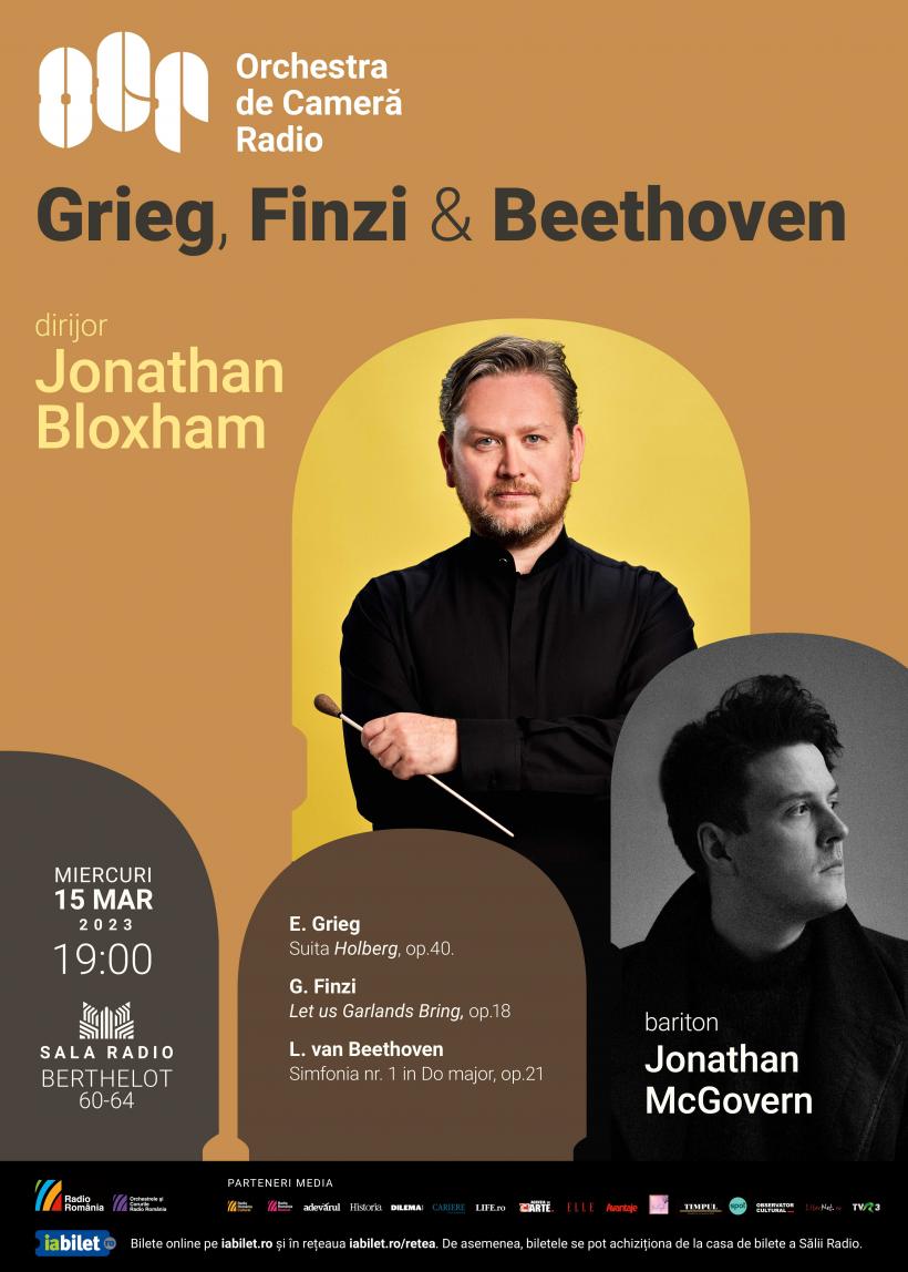 ARTIȘTII BRITANICI JONATHAN BLOXHAM (dirijor) și JONATHAN MCGOVERN (bariton)  INVITAȚI SPECIALI LA SALA RADIO 18829098