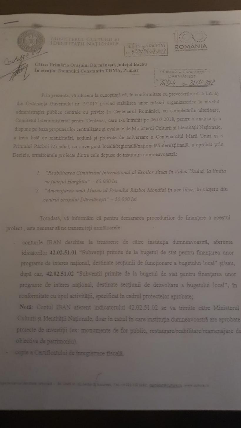 Valea Uzului: Eroii lui „Pe-aici nu se trece”, desființați de un primar UDMR. „Aici nu au fost români'' 18829539