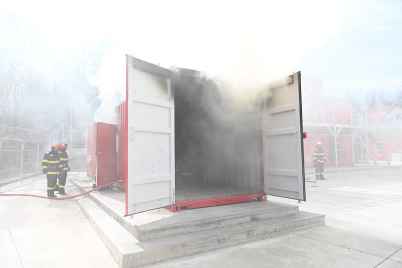 Poligon pentru pregătirea salvatorilor din Ucraina și România 18829887