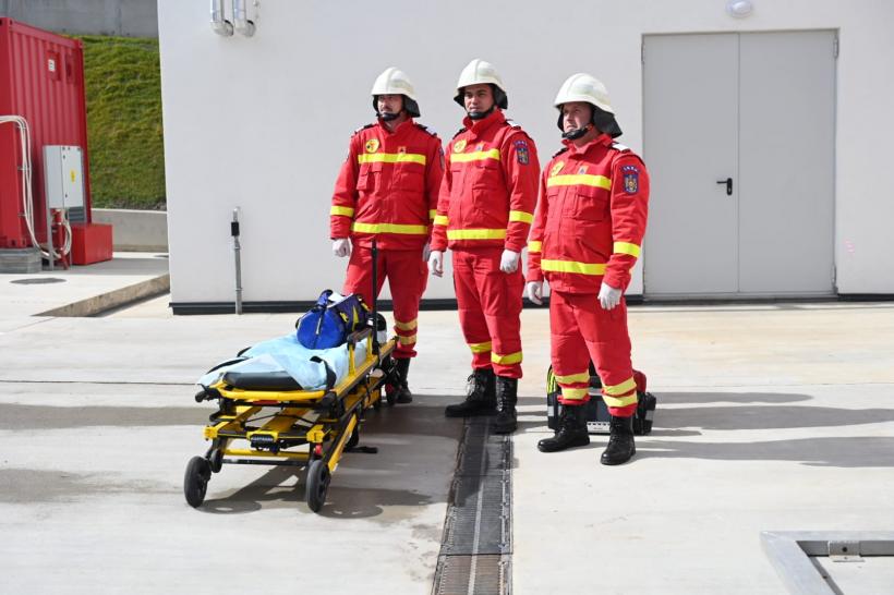 Poligon pentru pregătirea salvatorilor din Ucraina și România 18829888