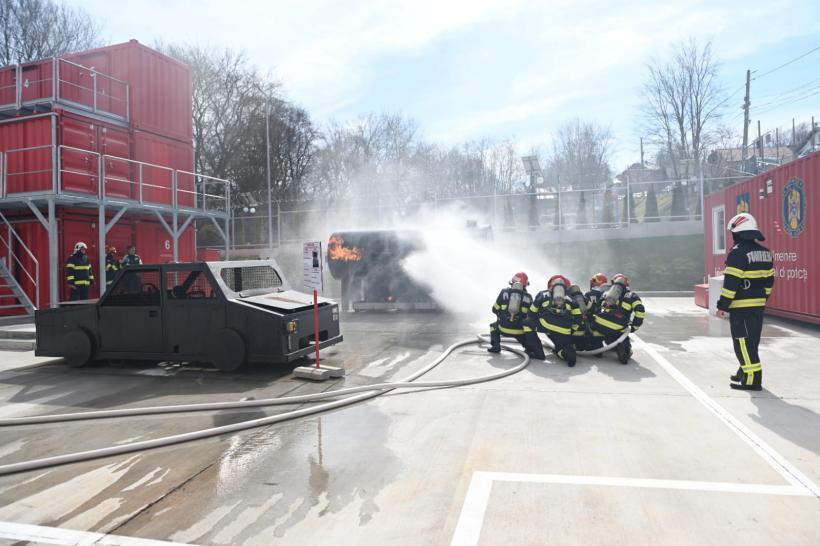 Poligon pentru pregătirea salvatorilor din Ucraina și România 18829889