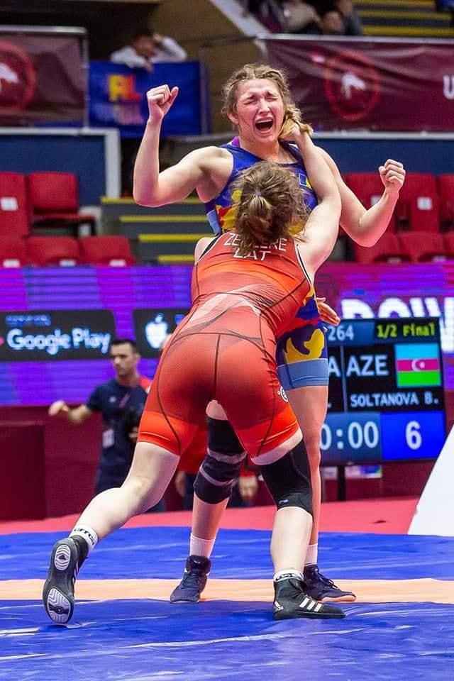  Amina Capezan, medalie de aur pentru România la Campionatele Europene de Lupte U23 18830400