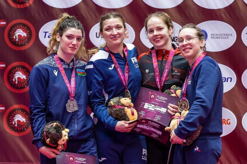 Încă o medalie de aur pentru România la Campionatele Europene de Lupte U23 18830370