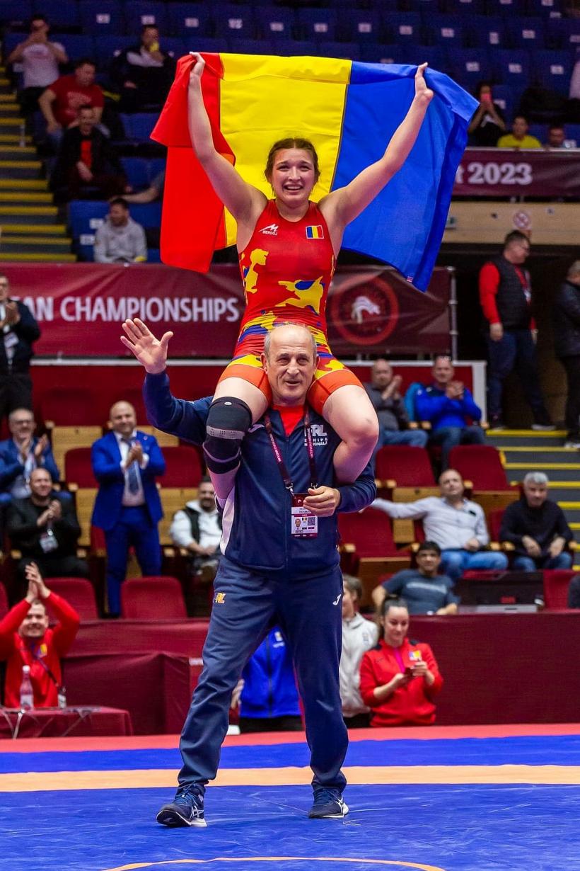 Încă o medalie de aur pentru România la Campionatele Europene de Lupte U23 18830371
