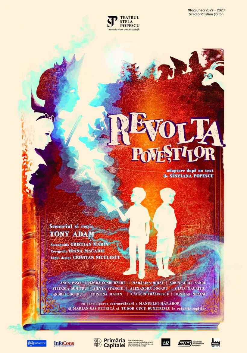 Trei spectacole pentru copii la Teatrul Stela Popescu în matineu, în luna martie 18829878