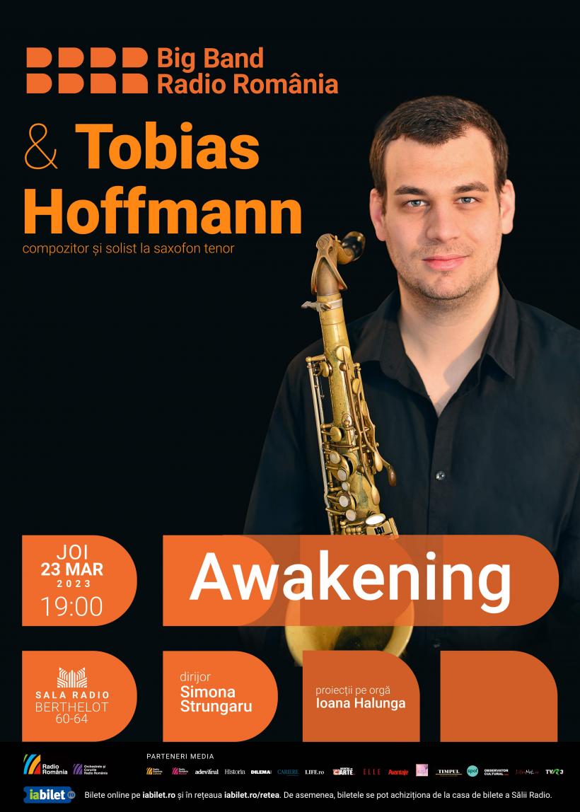 Saxofonistul german Tobias Hoffman: „Awakening” („Trezirea”), la Sala Radio 18830384