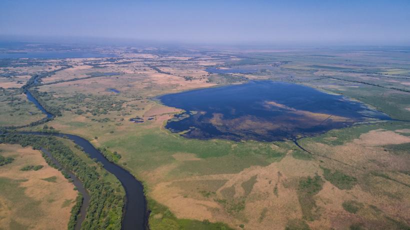 Canalele si lacurile din Delta Dunării
