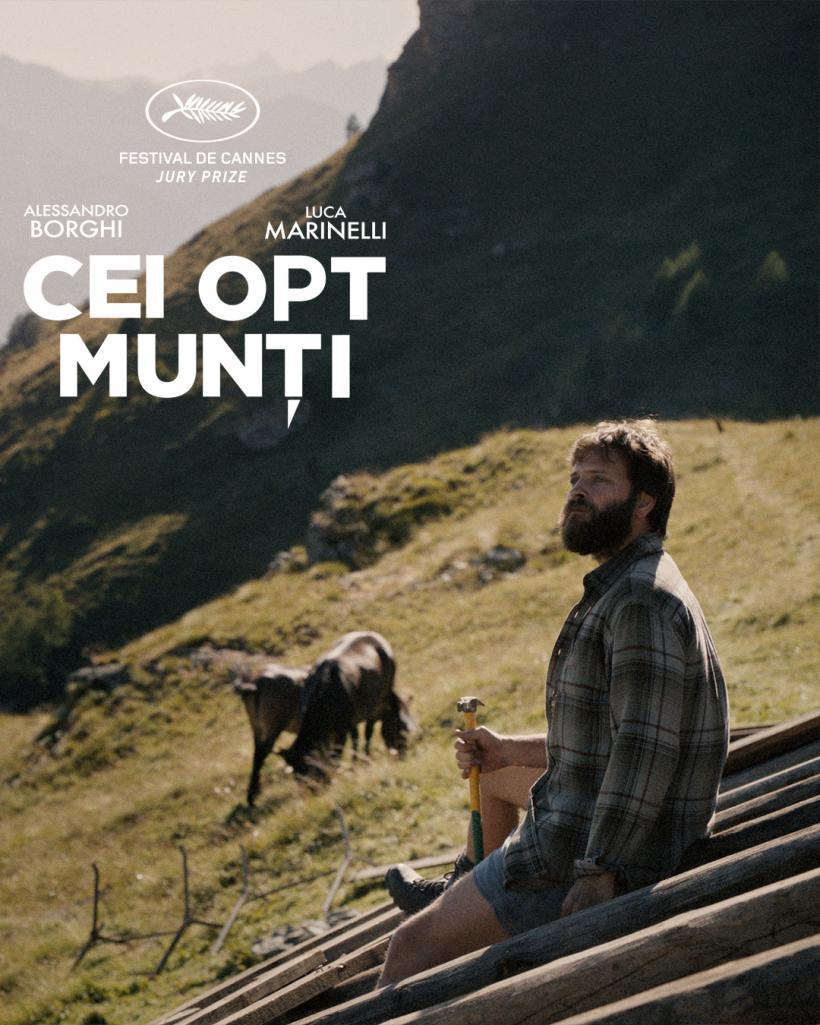 Cei opt munți/ Le otto montagne, o poveste emoționantă și intimă despre prietenie și munte, care a câștigat Premiul Juriului la Cannes, din 24 martie la cinema