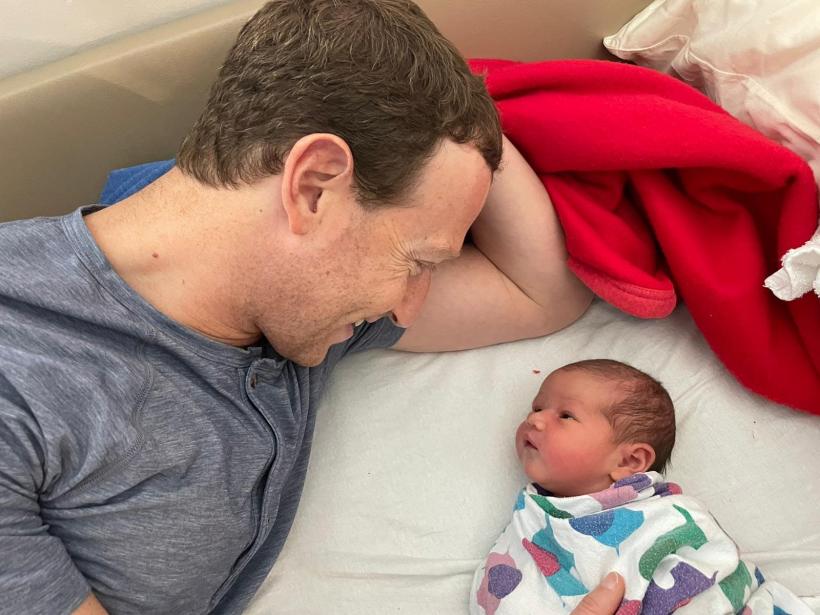 Mark Zuckerberg a devenit tată din nou