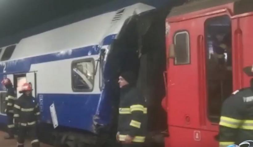 Accident feroviar Galați: Frâna locomotivei nu a funcționat!  18831593