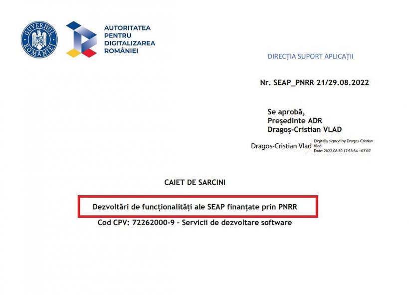 Denunțătorul-șef al  DNA intră în PNRR 18831665