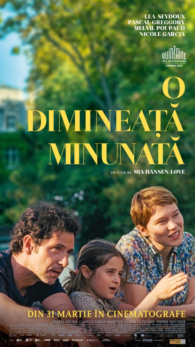 O DIMINEAȚĂ MINUNATĂ, o poveste despre speranță, cu Léa Seydoux, din 31 martie în cinematografe