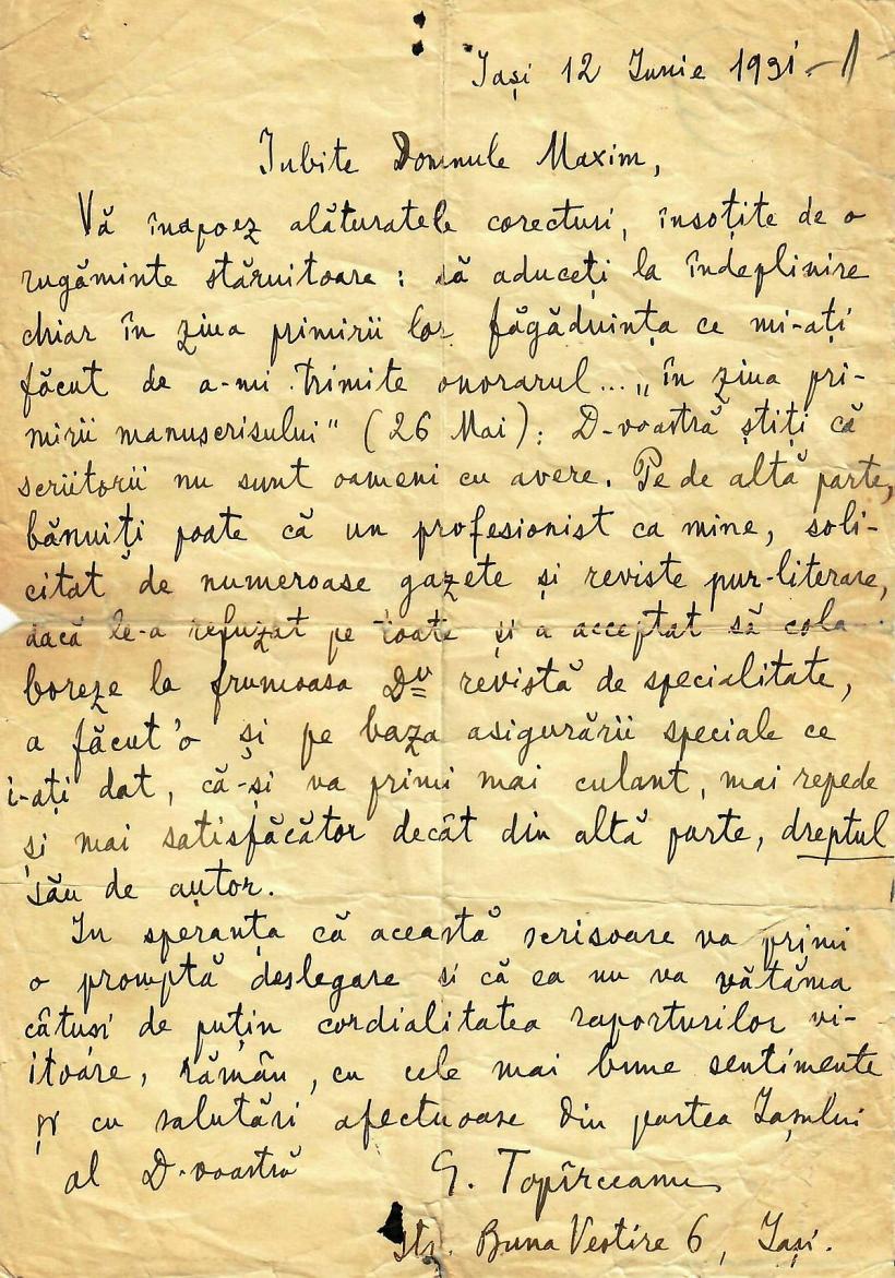 George Topârceanu, înviat din morți  18831850