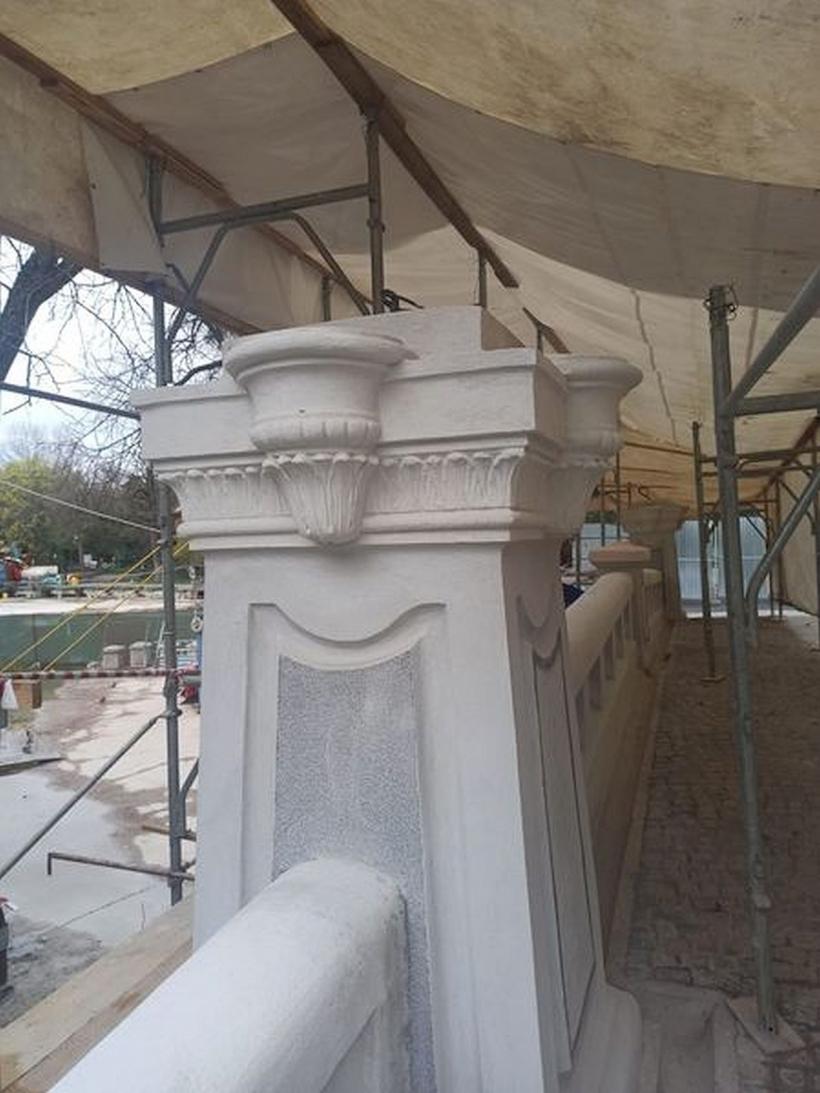 Lucrările la Podul Mare din Cișmigiu vor fi finalizate în următoarele zile 18832015