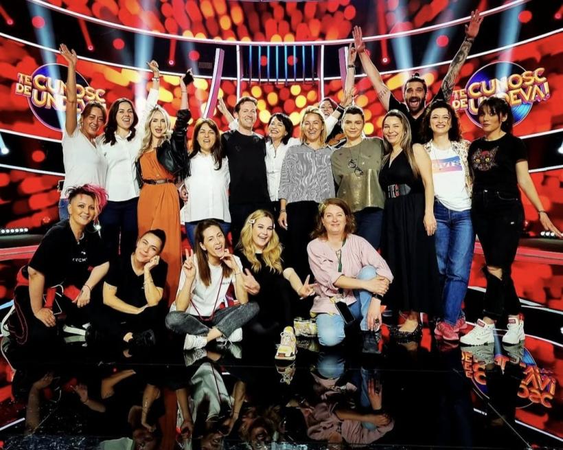 Specialiştii în make up şi coregrafiei ai celebrei producţii Wednesday semnează momentele artistice de la Te cunosc de undeva! 18832029