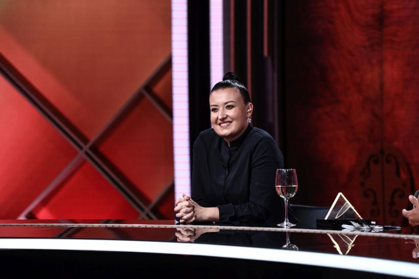 Nina Hariton, prima femeie care a luat cuțitul de aur la Chefi la cuțite. Show-ul a fost lider de audiență pe toate targeturile 18832368