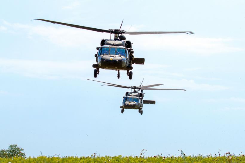 Două elicoptere militare americane s-au prăbușit în Kentucky