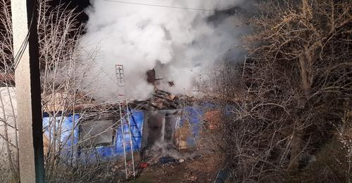 Tragedie: O femeie a murit în incendiul care i-a cuprins casa