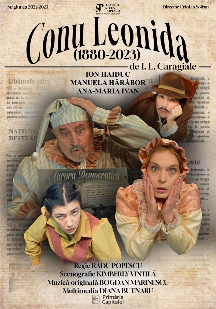 Avanpremieră Conu’ Leonida pe 7 aprilie – o producţie Teatrul Stela Popescu 18832708