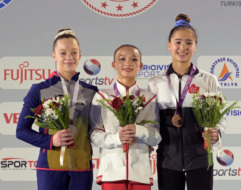 Argint pentru România! Gimnasta Alexia Vânoagă este vicecampioană mondială la bârnă