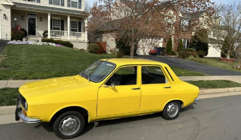 Extravaganța unui român din America. Cum a ajuns o Dacie veche de 50 de ani pe peluza din fața unei case din statul Virginia 18832773