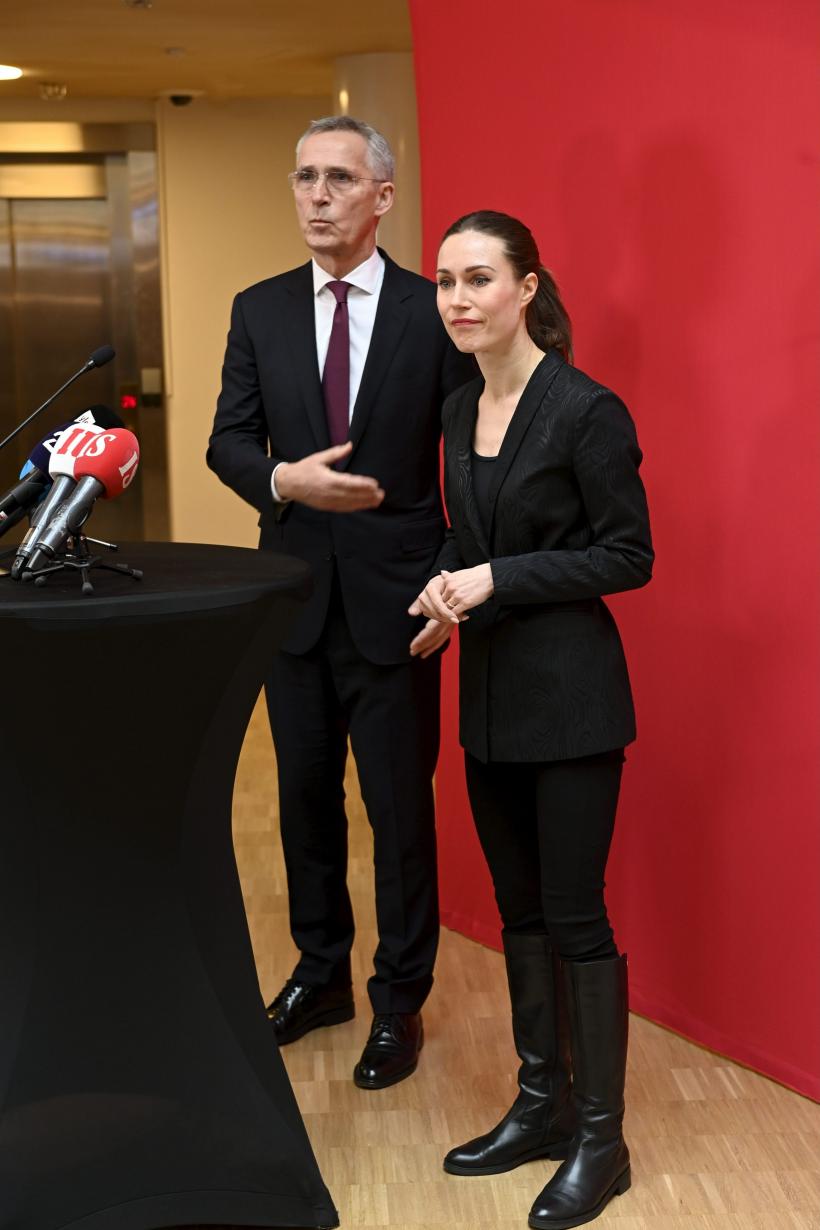 Jens Stoltenberg "Nu vor exista trupe NATO în Finlanda fără consimţământul Finlandei". Decizia guvernului de la Helsinki 18833050