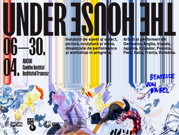 Pisica Pătrată, Grigore Leşe, Kyoko Murase, Ion Grigorescu şi zeci de artişti internaţionali în expoziţia-performance „Under the House” din aprilie, la ARCUB