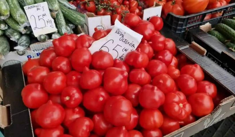 Prețul roșiilor românești explodează. A ajuns mai mare decât al cărnii de miel 