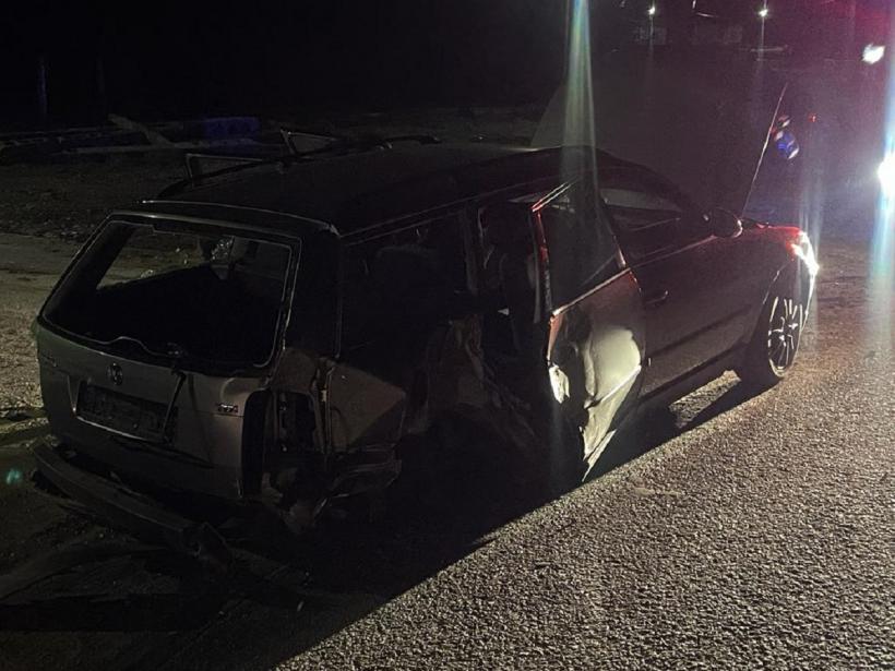 S-au izbit de stâlp! Accident teribil în Satu Mare 18834194