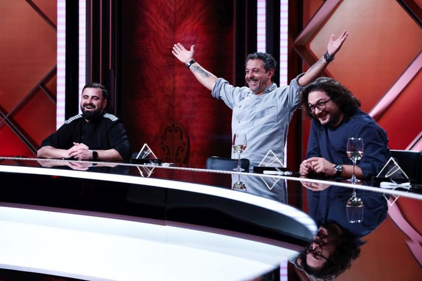 Chef Sorin Bontea, din nou câștigător la jocul de amuletă. Chefi la cuțite își menține poziția de lider 18834446