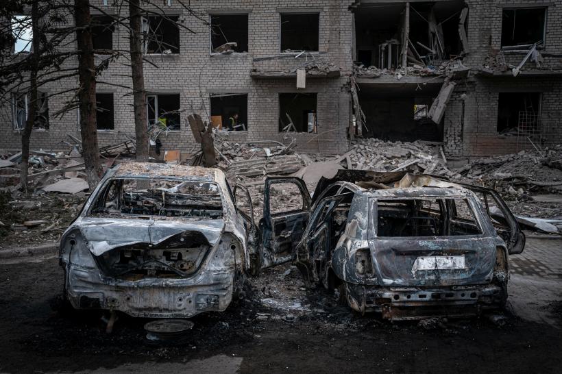 Rușii au bombardat Sloviansk: Cel puţin cinci morţi şi numeroşi răniţi 18834683