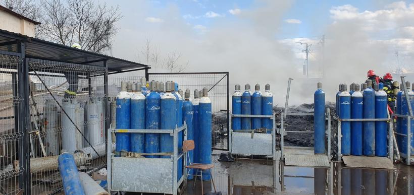 Incendiu violent în Alba Iulia: A fost transmis mesaj Ro-Alert  18834745