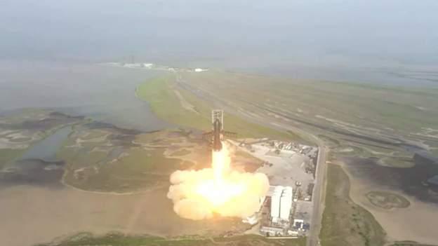 UPDATE Racheta SpaceX Starship a explodat la câteva minute după lansare